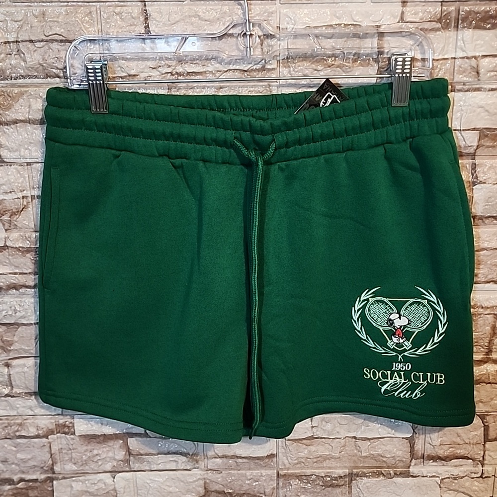 Peanuts  Green  Shorts